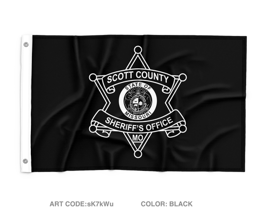 Scott County Sheriff's Office Wall Flag - sK7kWu