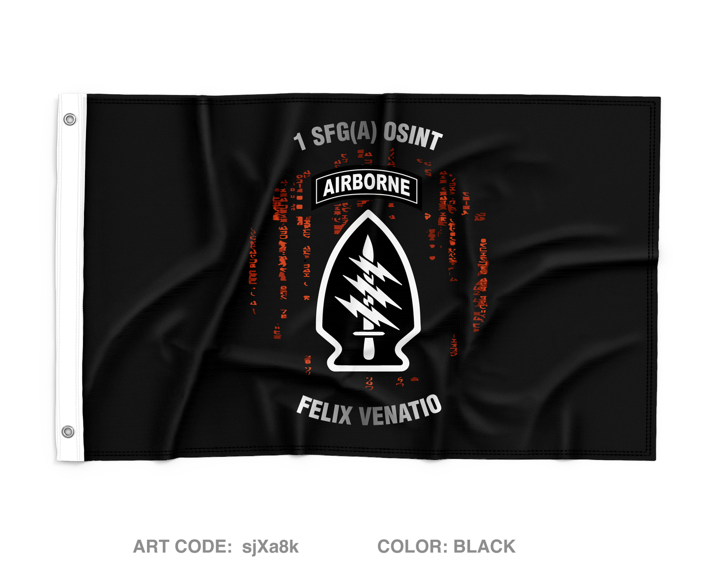 1 SFG(A) Wall Flag - sjXa8k