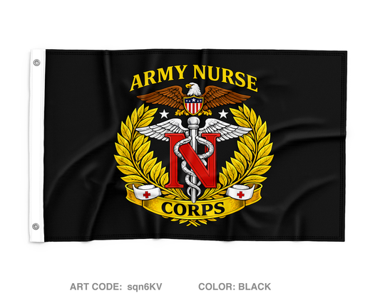 Army Nurse Corps Wall Flag - sqn6KV