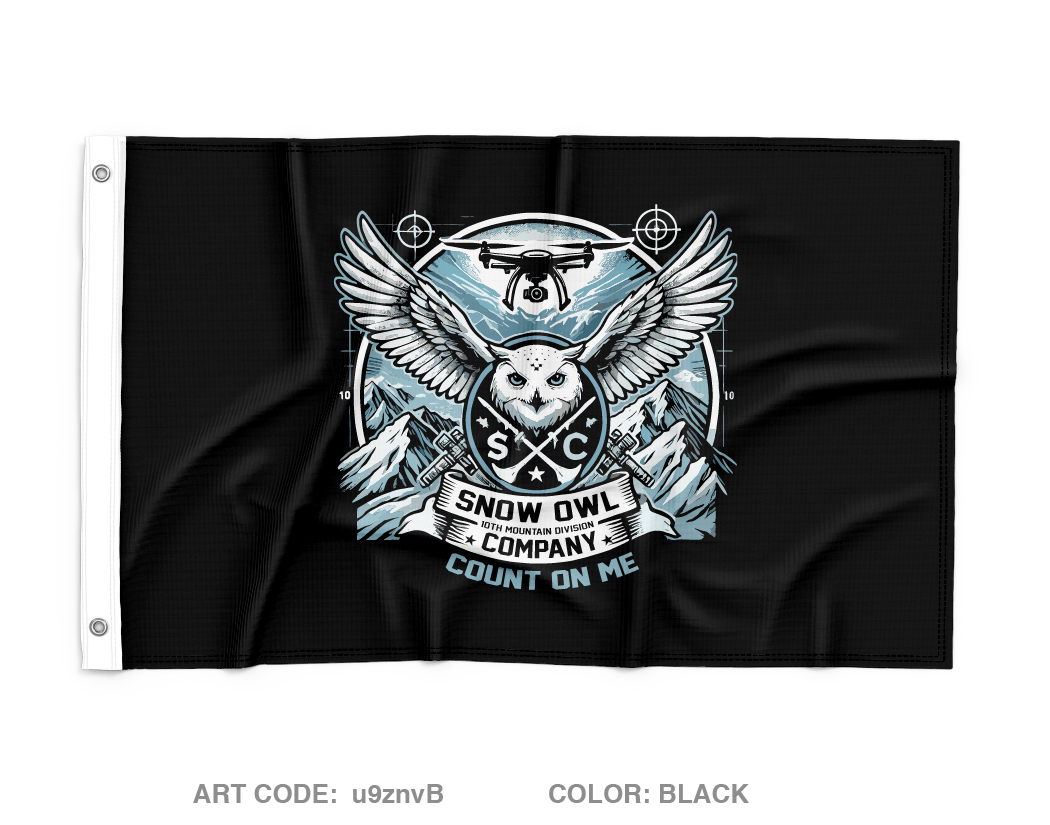 MFRC, 2BCT, 10th Mountain Division Wall Flag - u9znvB