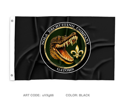 New Orleans Army Recruiting Company, Baton Rouge Battalion Wall Flag - uVXg66