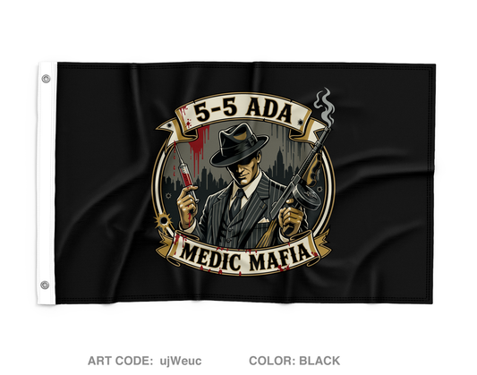 5-5 ADA MEDICS Wall Flag - ujWeuc