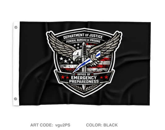 Office of Emergency Preparedness Wall Flag - vgu2PS