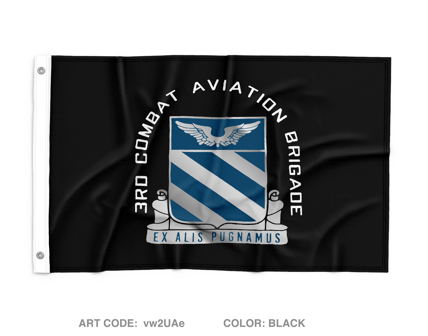 3rd Combat Aviation Brigade, 3rd Infantry Division Wall Flag - vw2UAe