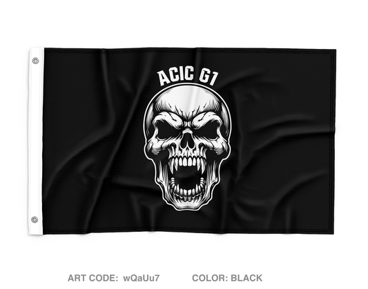 ACIC G1 Wall Flag - wQaUu7
