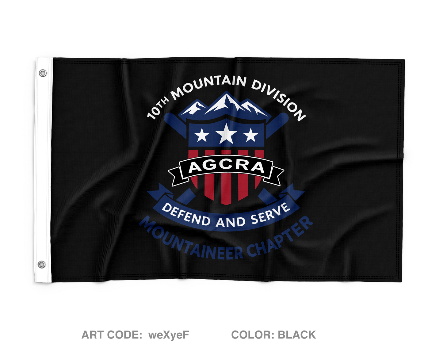 Mountaineer Agcra Wall Flag - weXyeF