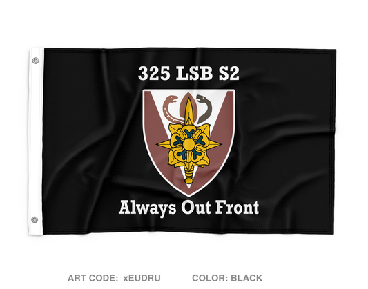 S2, 325 LSB, 3/25 ID Wall Flag - xEUDRU