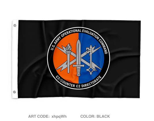 C2CC2 Directorate Wall Flag - xhpqWh