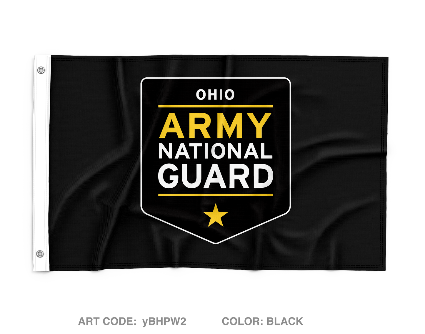 Ohio Army National Guard Wall Flag - yBHPW2