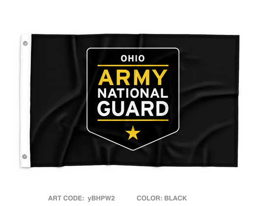 Ohio Army National Guard Wall Flag - yBHPW2
