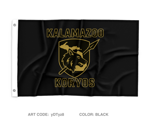 Kalamazoo Army Recruiting station Wall Flag - yDTyz8