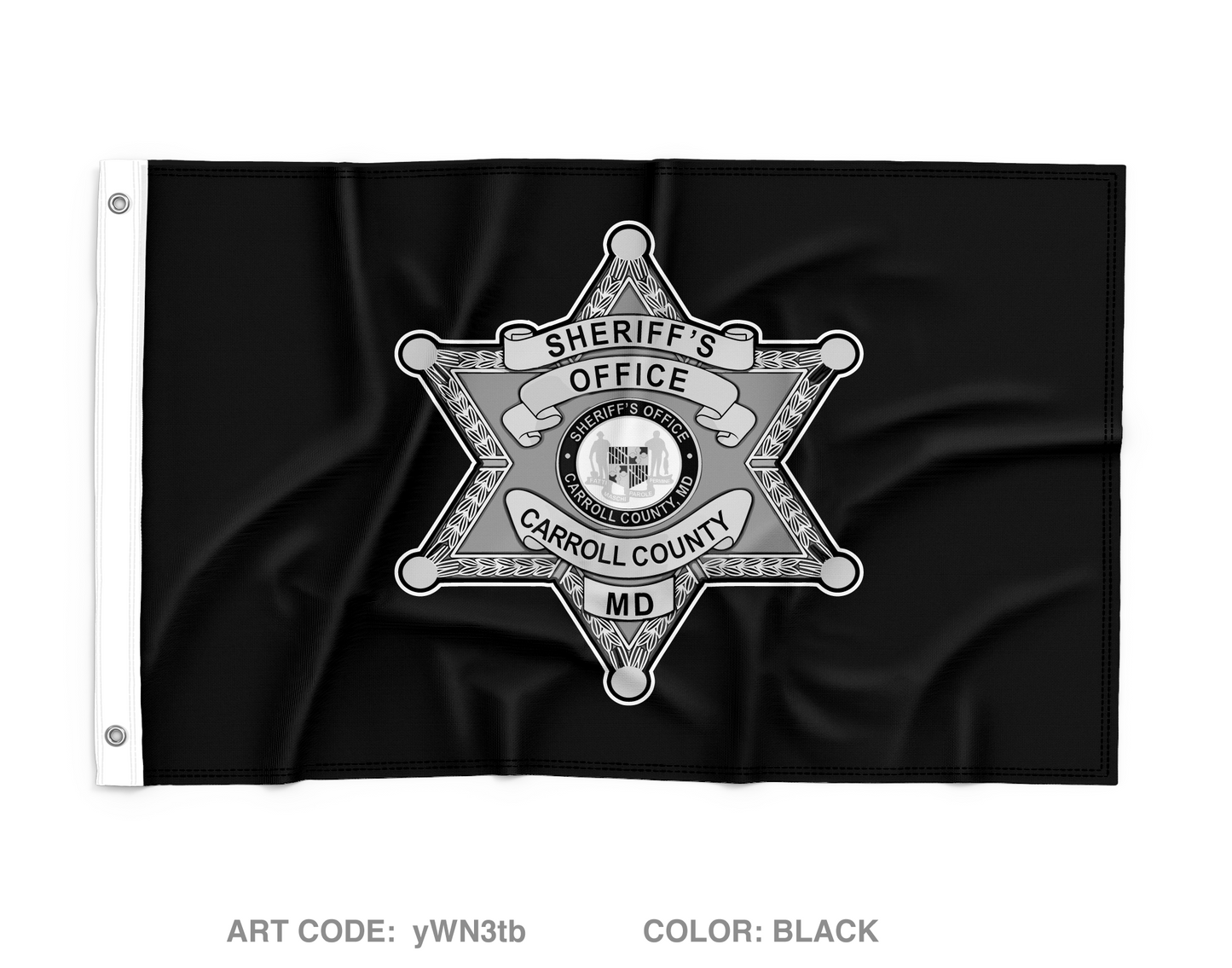 Carroll County Sheriff's Office Wall Flag - yWN3tb