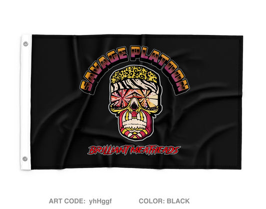 Savage Platoon Wall Flag - yhHggf