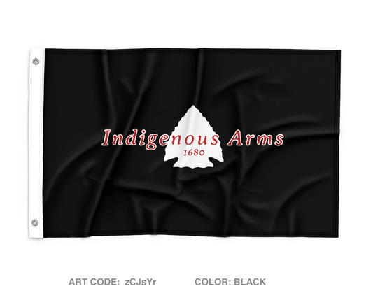 Indigenous Arms 1680 Training Wall Flag - aYfjZS