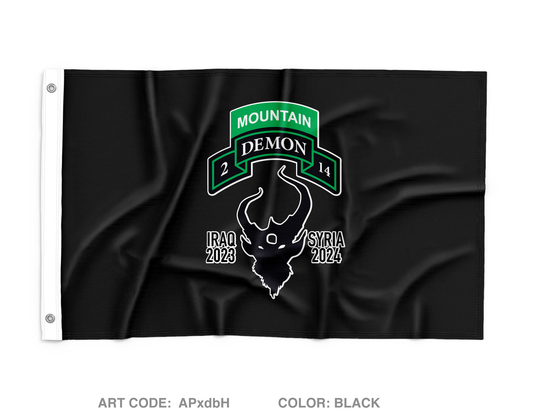 D Co, 2-14 IN, GLOC 2 Wall Flag - APxdbH