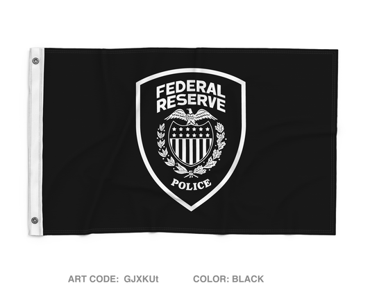 Federal Reserve Police Department Wall Flag - GJXKUt