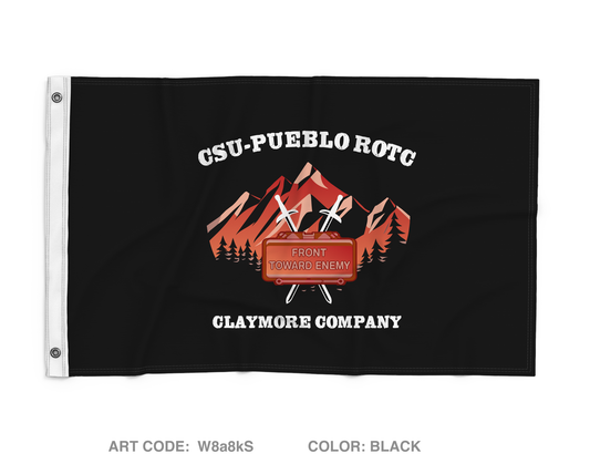 CSU-Pueblo ROTC Wall Flag - W8a8kS