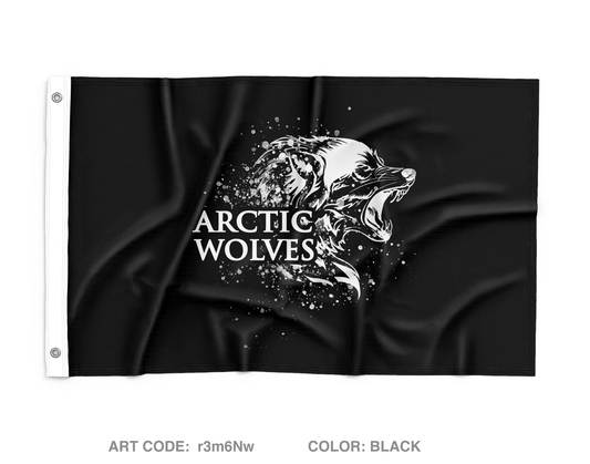 Arctic Athlete Program, 1|11 Arctic Airborne Wall Flag - r3m6Nw