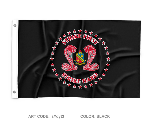 C Co, 229th MI BN Wall Flag - sYqyt3