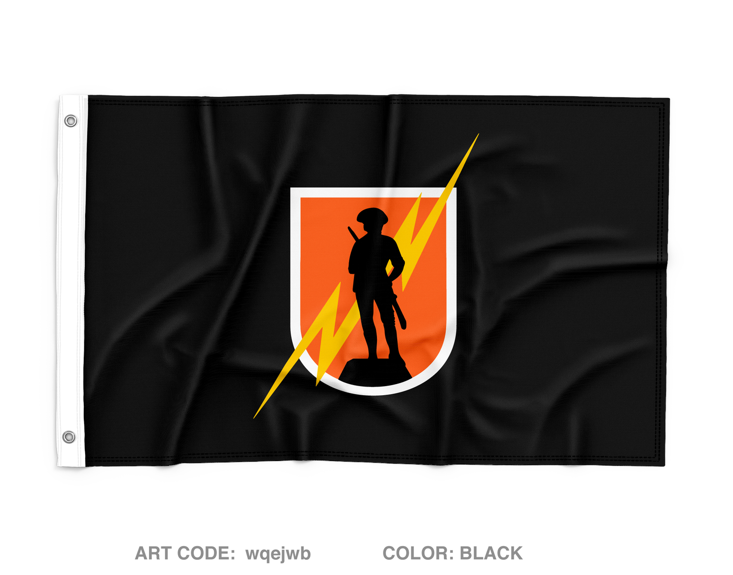 2-129th RTI Wall Flag - wqejwb