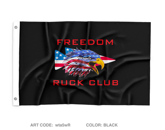 Freedom Ruck Club Wall Flag - wta5wR