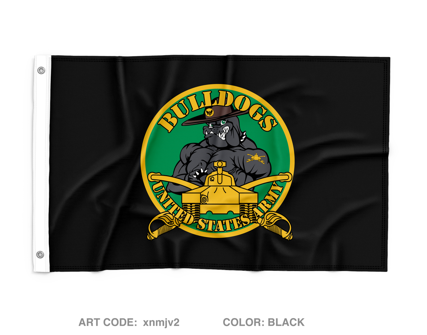 B Co, 1-81 AR BN, 194TH AR BDE Wall Flag - xnmjv2