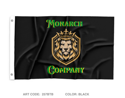 Monarch Company Wall Flag- 257BTB