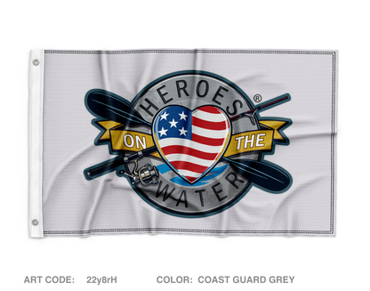 Heroes on the Water National Wall Flag