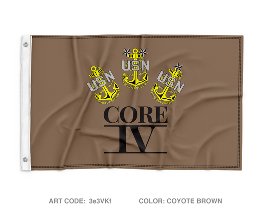 Core 4 Wall Flag - 3e3VKfE