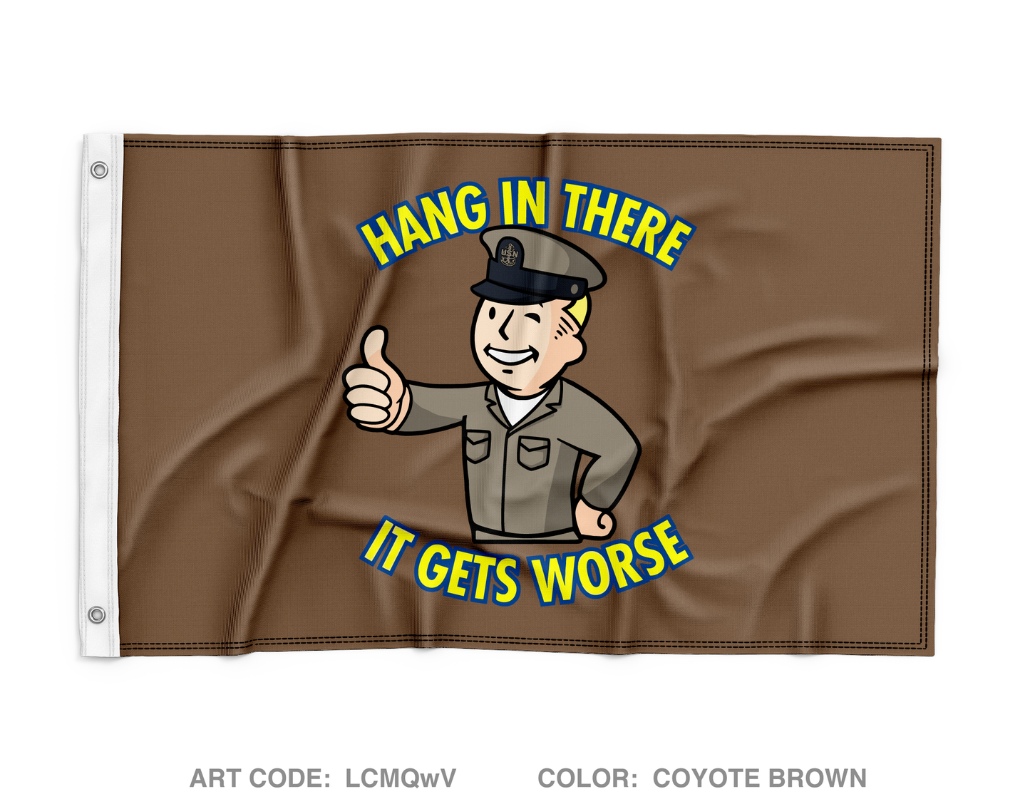 MESG-2 DET BAH Store 1 Wall Flag - LCMQwV