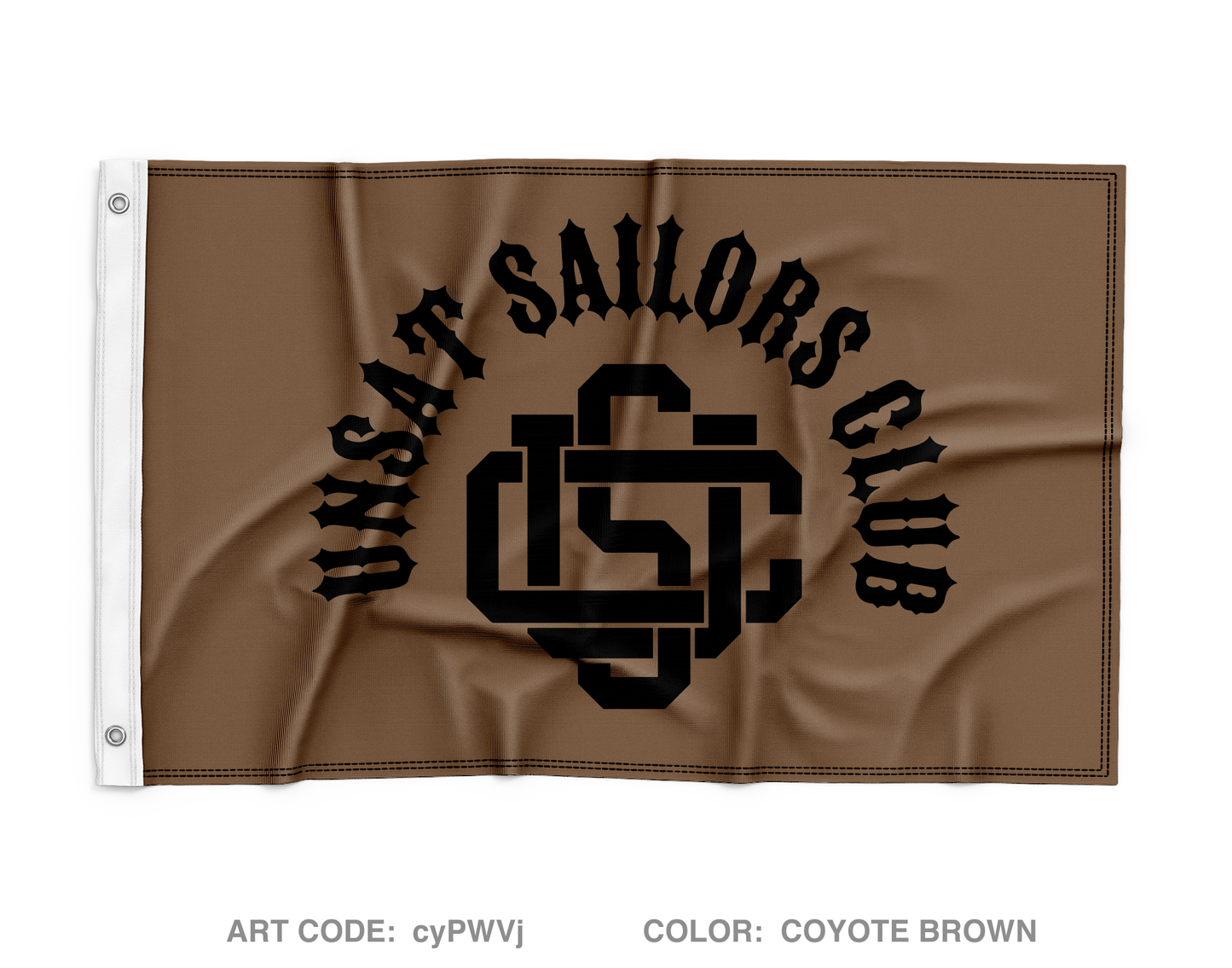 Unsat Sailors Club Wall Flag - cyPWVj