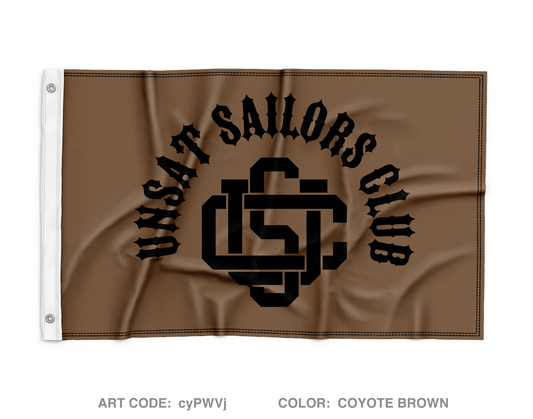 Unsat Sailors Club Wall Flag - cyPWVj