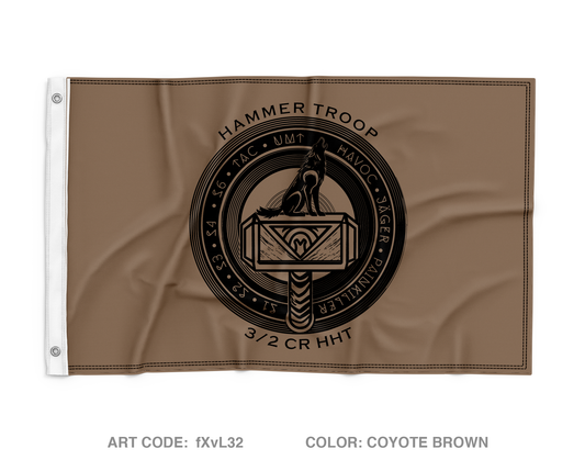 Hammer Troop, 3/2CR Wall Flag - fXvL32