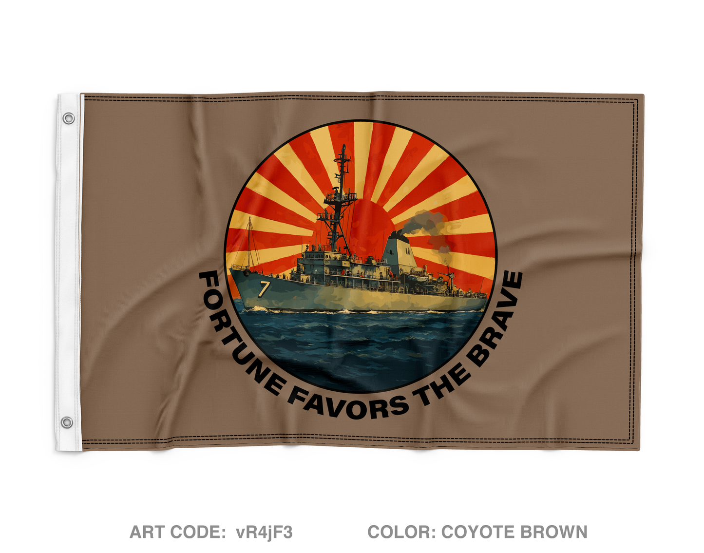 MCM-7 Store 1 Wall Flag - vR4jF3