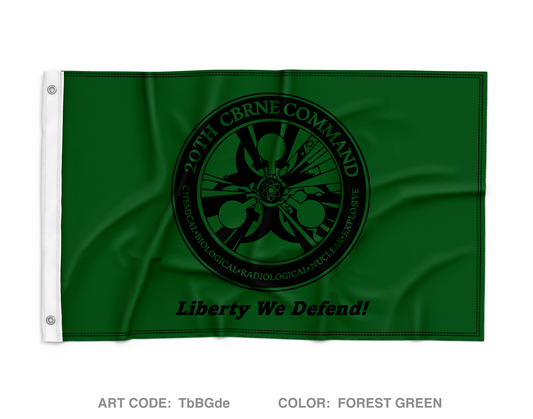 20th CBRNE Command - Command Group Wall Flag - TbBGde