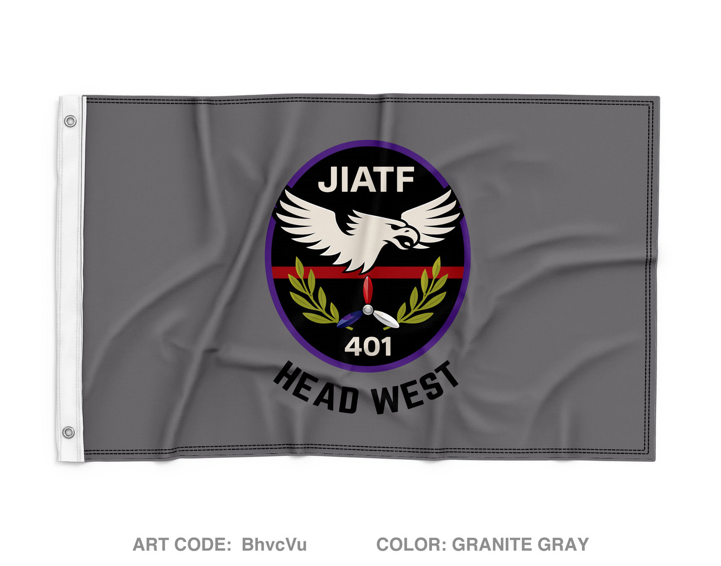 JIATF 401 Wall Flag - BhvcVu