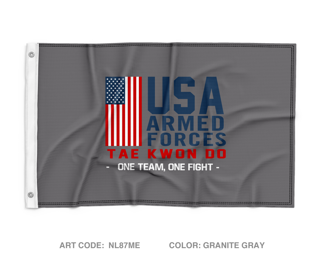 U.S. Armed Forced Taekwondo Alumni Wall Flag - NL87ME