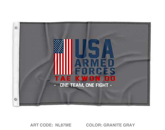 U.S. Armed Forced Taekwondo Alumni Wall Flag - NL87ME