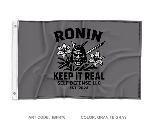 Keep It Real Self Defense Wall Flag - fBFR76