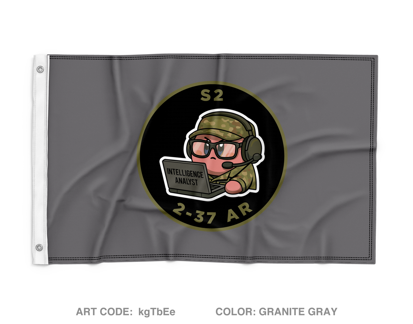 2-37AR Wall Flag - kgTbEe
