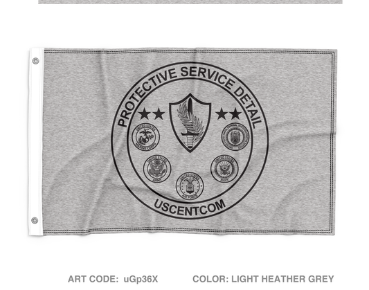 Centcom Protection unit Wall Flag - uGp36X