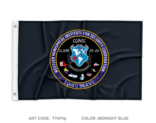 Military Unit (School) Wall Flag - TY5P4p