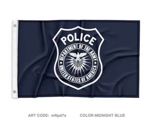 USASA Camp Roberts PD Wall Flag - mNpd7s