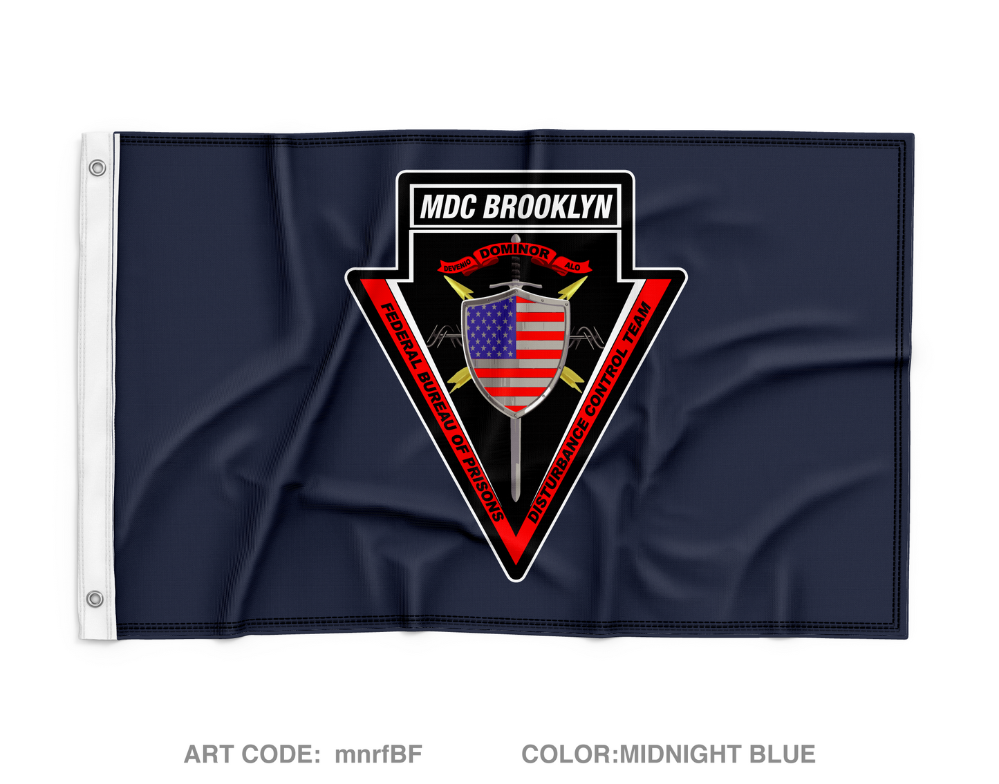 MDC Brooklyn DCT Wall Flag - mnrfBF