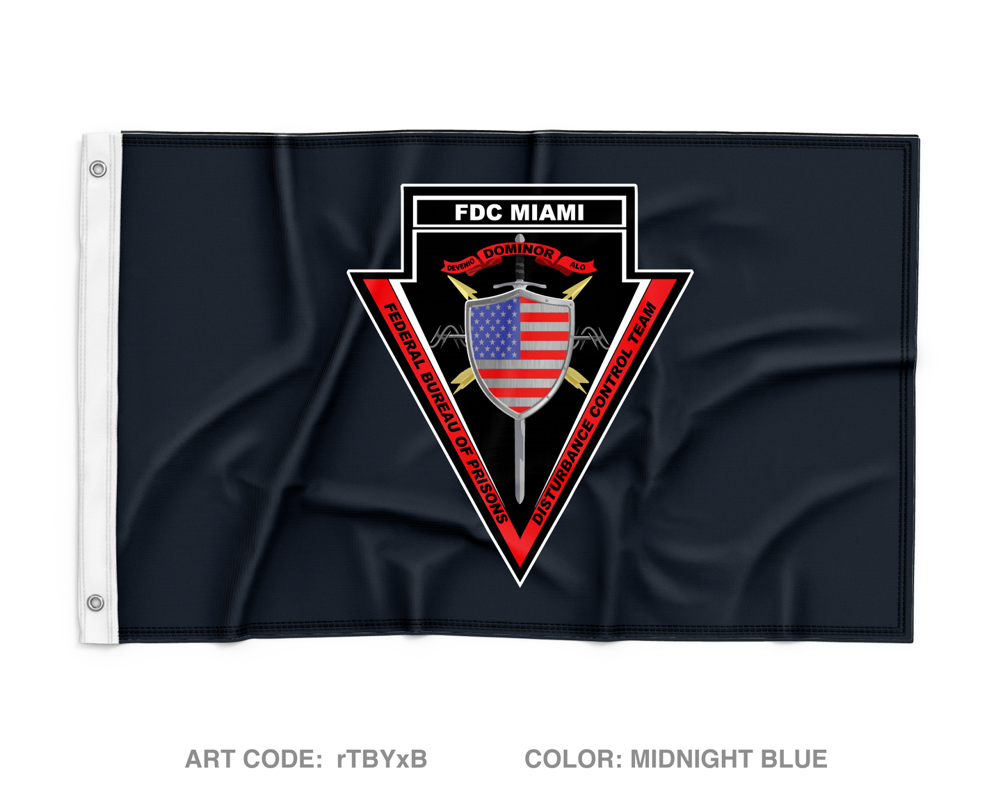 FDC MIAMI DCT Wall Flag - rTBYxB