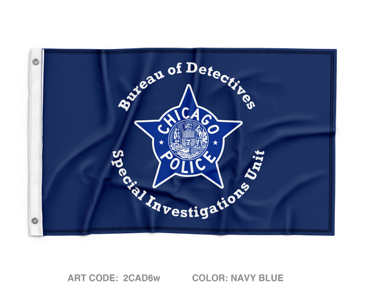 Special Investigations Unit Wall Flag - 2CAD6w