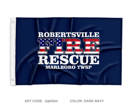 Robertsville Wall Flag - 2q64Qm