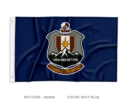 155th Medical Detachment (PM) Wall Flag - JNzNa8