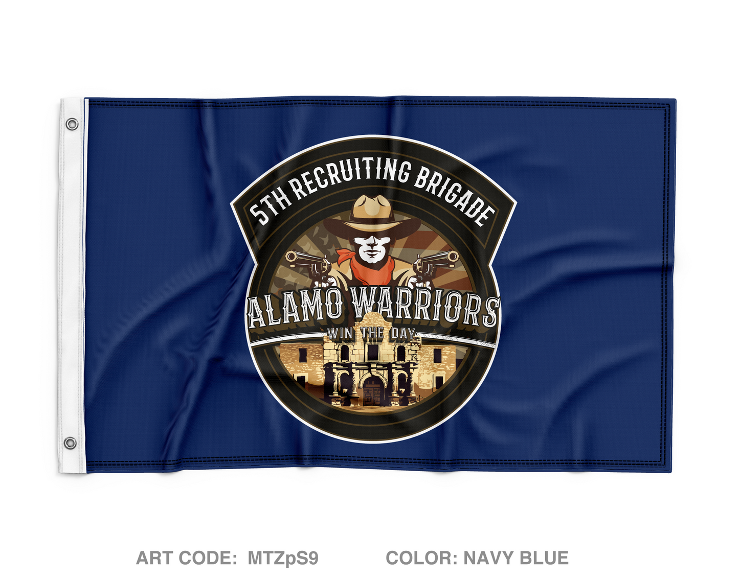 Alamo Warriors Wall Flag - MTZpS9