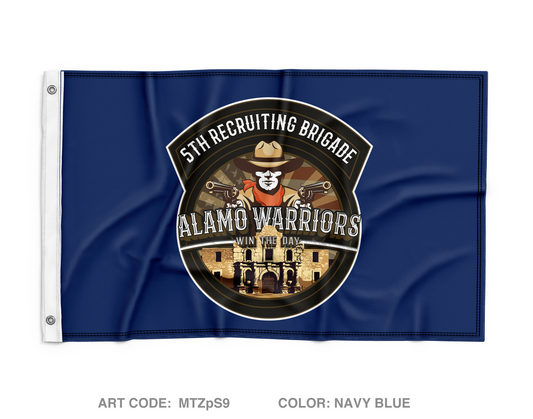 Alamo Warriors Wall Flag - MTZpS9